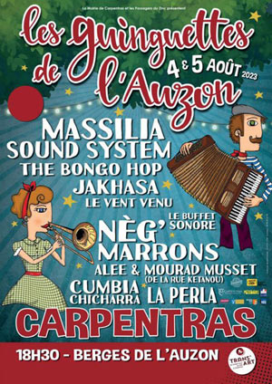LES GUINGUETTES DE L'AUZON 2023