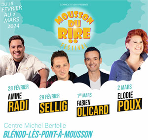 FESTIVAL LA MOUSSON DU RIRE 2024