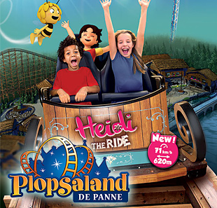 Pretpark PLOPSALAND LA PANNE - VISITEURS >1M VENTE FLASH DE PANNE
