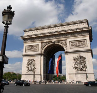 Monumentenbezoek ARC DE TRIOMPHE PARIS