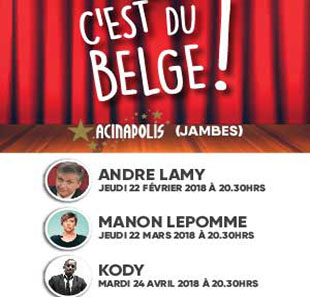 Humor C'EST DU BELGE AVEC ALEC MANSION JAMBES