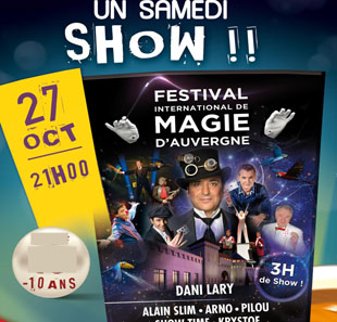 Goochelkunst FESTIVAL DE MAGIE D'AUVERGNE PREMIERE EDITION BOURBON L ARCHAMBAULT