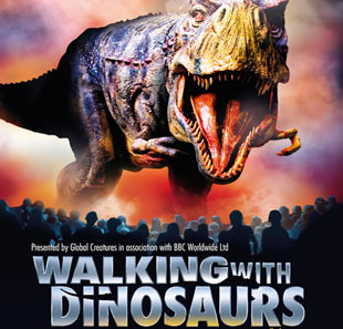 Groot evenement WALKING WITH DINOSAURS The Arena Spectacular (VERSIE NL) BRUXELLES