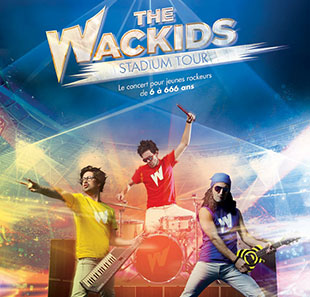 Pop-rock WACKIDS LE BROC