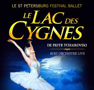 Klassiek dans LE LAC DES CYGNES ST PETERSBOURG FESTIVAL BALLET NANTES