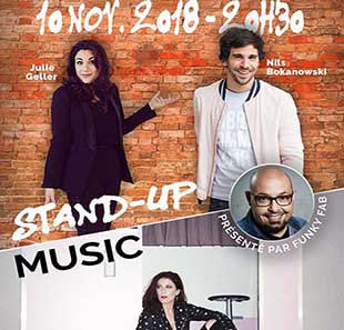 Cabaret/Revue MUSIC & STAND-UP BRUXELLES
