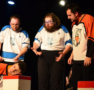 Hedendaags theater OTARIRES VS FAUVES QUI PEUT SERAING