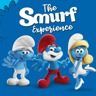 Tentoonstelling THE SMURF EXPERIENCE BRUXELLES/BRUSSEL