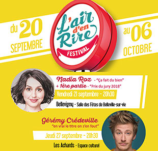 FESTIVAL L'AIR D'EN RIRE 2018