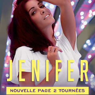 Variété en Frans chanson JENIFER UNE NOUVELLE PAGE 2 TOURNEES BRUXELLES - BRUSSEL