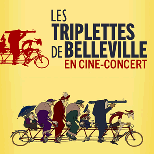 Filmmuziek LES TRIPLETTES DE BELLEVILLE BRUXELLES - BRUSSEL
