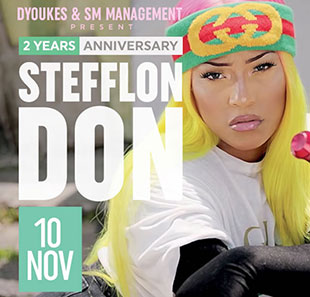 Rap/Hip-Hop/Slam STEFFLON DON - SHOWCASE BRUXELLES