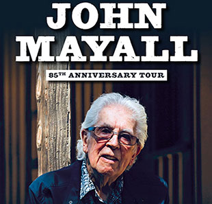 Jazz JOHN MAYALL +1ère partie : KRIS BARRAS LILLE