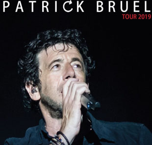 Variété en Frans chanson PATRICK BRUEL TOURNEE 2019