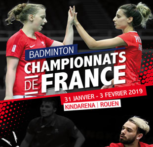 Athlétisme CHAMPIONNAT DE FRANCE DE BADMINTON PASS 3 JOURS ROUEN