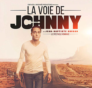 Variété en Frans chanson LA VOIE DE JOHNNY AVEC JEAN-BAPTISTE GUEGAN BRUXELLES - BRUSSEL