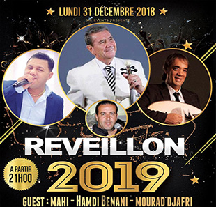 Oudejaar REVEILLON 2019 FLORIDA PALACE MARSEILLE