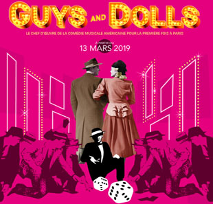 Groot evenement GUYS AND DOLLS a Musical Fable Of Broadway PARIS