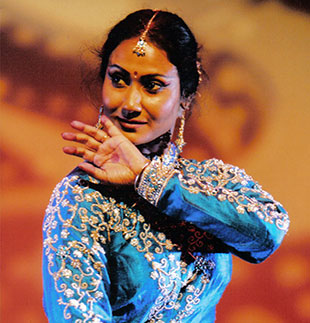 Werelddans KATHAK DANCE : MAITRYEE MAHATMA BRUXELLES - BRUSSEL