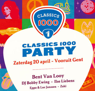 Pop-rock CLASSICS 1000 PARTY - GENT GENT