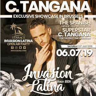 Afro-Cubaanse muziek C.TANGANA >< INVASION LATINA EXCLUSIVE SHOWCASE BRUSSELS