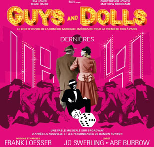 Groot evenement GUYS AND DOLLS a Musical Fable Of Broadway PARIS