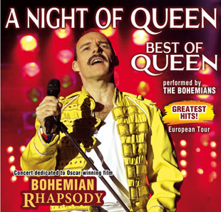 Internationaal varieté A NIGHT OF QUEEN CHARLEROI