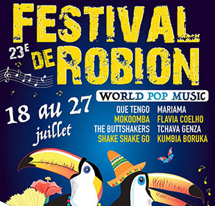 Afro-Cubaanse muziek KUMBIA BORUKA FESTIVAL DE ROBION 2019 ROBION