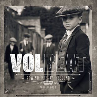 Hard-rock/Métal VOLBEAT Rewind, Replay, Rebound World Tour ANTWERPEN - MERKSEM