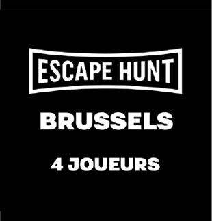 Escape Game ESCAPE GAME BRUSSELS - 4 PERSONS ESCAPE HUNT EXPERIENCE BRUSSELS