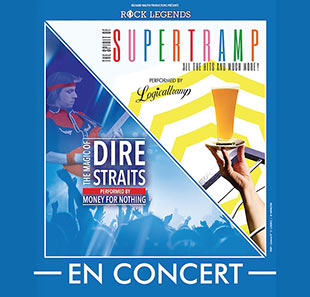 Pop-rock/Folk ROCK LEGENDS : TOURNÉE 2020 Hommage à Supertramp & Dire Straits LONGUENESSE