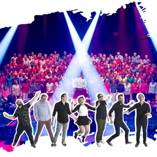 Variété en Frans chanson MISTER COVER & Les 250 Choristes LIEGE