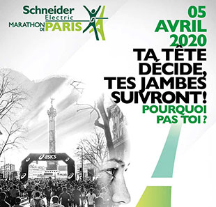Atletiek MON MARATHON 5 ETOILES SCHNEIDER ELECTRIC MARATHON PARIS PARIS
