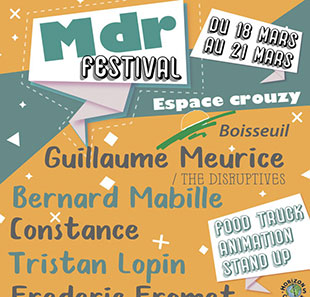 Humor DIDIER SUPER MDR FESTIVAL 2020 BOISSEUIL