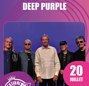 Pop-rock DEEP PURPLE FESTIVAL DE CARCASSONNE CARCASSONNE