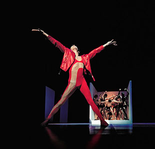 Danse contemporaine BEJART BALLET LAUSANNE ORANGE