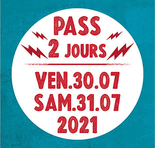 Variété en Frans chanson FESTIVAL MUSICALARUE 2021 PASS 2 JOURS - 30/07 et 31/07 2021 LUXEY