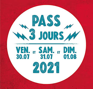 Variété en Frans chanson FESTIVAL MUSICALARUE 2021 PASS 3 JOURS - DU 30.07 AU 01.08 21 LUXEY