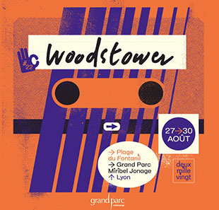 Rap/Hip-Hop/Slam FESTIVAL WOODSTOWER 2020 - PASS 3J VALABLE DU 27 AU 30 AOUT 2020 VAULX EN VELIN