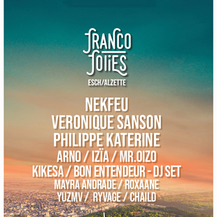 Pop-rock/Folk BALTHAZAR (B) + SUPPORTS FRANCOFOLIES OPENING NIGHT ESCH ALZETTE
