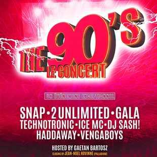 Pop-rock THE 90'S - LE CONCERT CHARLEROI Pop-rock THE 90'S - LE CONCERT CHARLEROI