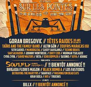 Pop-rock FESTIVAL SUR LES POINTES - 3J VALABLE 29, 30 ET 31 MAI 2020 VITRY SUR SEINE