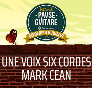 Pop-rock UNE VOIX SIX CORDES + MARK CEAN FESTIVAL PAUSE GUITARE 2020 ALBI