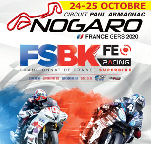 Sport mécanique CHAMPIONNAT DE FRANCE SUPERBIKE NOGARO
