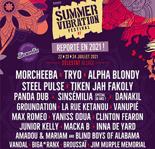 Reggae SUMMER VIBRATION FESTIVAL SELESTAT