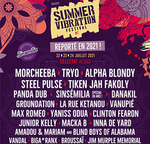 Reggae SUMMER VIBRATION FESTIVAL SELESTAT