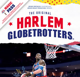Basketball MAGIC PASS RENNES CESSON-SEVIGNE HARLEM GLOBETROTTERS CESSON SEVIGNE