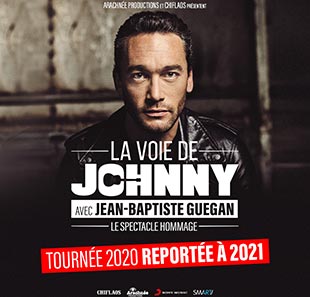 Variété en Frans chanson LA VOIE DE JOHNNY AVEC JEAN-BAPTISTE GUEGAN BRUXELLES - BRUSSEL