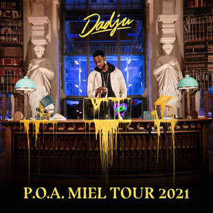Rap/Hip-hop/Slam DADJU P.O.A MIEL TOUR BRUXELLES-BRUSSEL