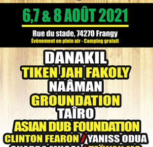 Rap/Hip-Hop/Slam NOMADE REGGAE FESTIVAL 2021 FRANGY
